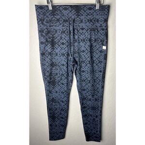 Vuori Blue Geometric Leggings Performance Fit